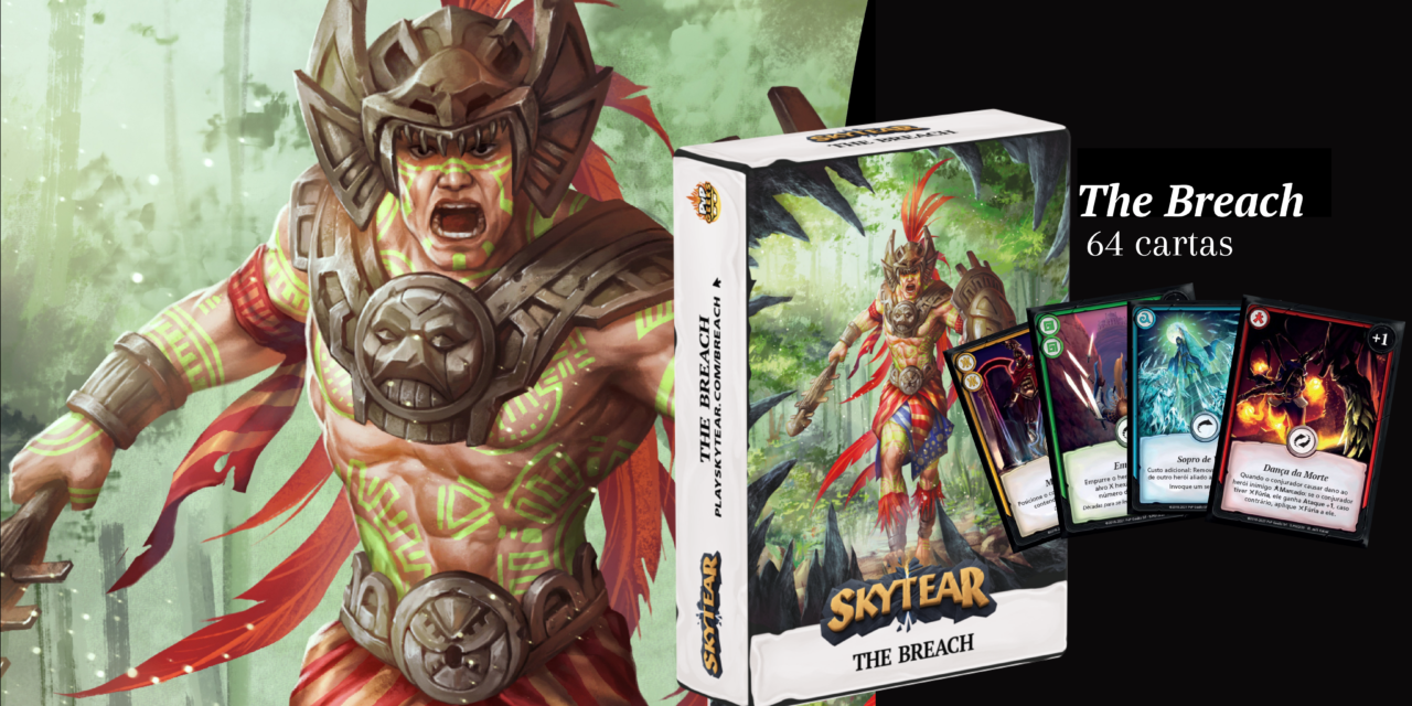 Espansione Skytear The Breach - 4 Carte Vittoria E 60 Schede Potere Per Nuove Condizioni Eroe